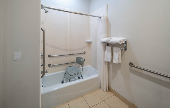 Microtel Inn & Suites by Wyndham Tracy Gallery - ADA Bathroom